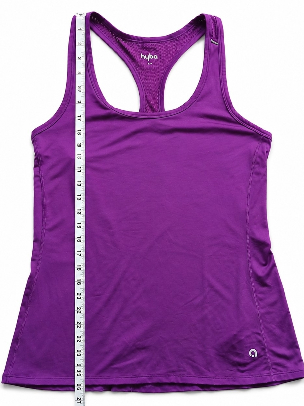 Hyba Women's Small | Purple Racerback Athletic Tank Top | Moisture Wicking Work - Picture 7 of 9